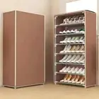 Coffee 8L Cabinets Shoe-shelf Sneaker Mid-century Furniture Organizer Shoe Rack