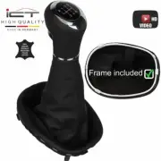 ICT gear shift knob boot for Dacia Renault Duster genuine leather 6 gear A72