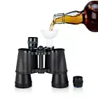 True Binocular Flask - Gameday Hidden Flask - Secret Alcohol Container - Blac...