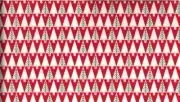 Hallmark Wrapping Paper Christmas Triangle Trees 22.5 sq ft Roll Holiday Gift