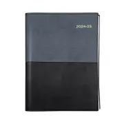 2024 2025 Financial Year Diary Collins Vanessa A5 Day to Page FY185.V99 - BLACK