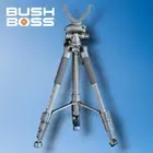 BUSH BOSS Gun Shooting Stick Tripod Monopod Rest Rifle Camera Hunting Up To 1.5m