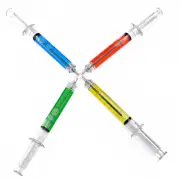 Needle Tube Ballpoint Pen Stationery Gifts Kids Toys Writing