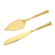 Cake Cutting Set for Wedding, Cake Knife and Server Set for Gift(Bow Tie）