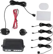 Car Parking Sensors Set 4 Sensors Sound Alert Rear Parking System Car Park Auto Accessories for Safety