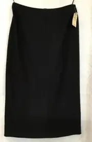 narciso rodriguez Skirt Black Pencil Wool Nwt Size 38–4