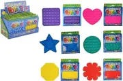 12 Colorful Push Bubble 5" Poppers (in a Nice Display Box) Fidget Toy, Squeeze