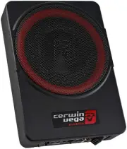 Cerwin Vega VPAS10V2 10 550W Max / 200W RMS Low Profile Active Powered Subwoofer