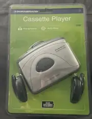 Durabrand 820M Stereo Cassette Player Walkman With Headphones Sealed
