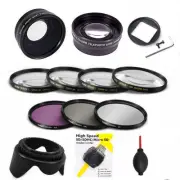 WIDE ANGLE LENS +MACRO LENS + TELEPHOTO ZOOM FILTER KIT FOR GOPRO HERO10 BLACK