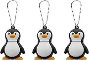 Mellisso 3X 32GB Novelty Cute Baby Penguin USB 2.0 Flash Drive Data Memory Stick Device - Black and White