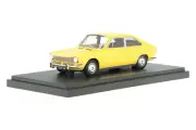 Simca 1501 Coupe Heuliez Yellow 1968 Autocult 60080 1:43 Avenue 43