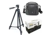 Vanguard DSLR VK Value Pack VK203 Compact Camera Tripod and Veo Discover 22 Bag Shoulder V246543