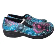 Spring Step Clogs Shoes Size 5.5 M Blue Ferrara Skid Resistant Women New In Box