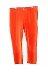Hue Pique Capri Fiery Red Leggins Small Women's Wear