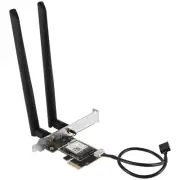 AC7260 7260NGW WiFi Card Adapter PCIE Adapter with 2X8DB Antenna F3O98535