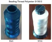Beading Thread 150D/3 (V46) Polyester High Tenacity 100 g Cone 2200 m
