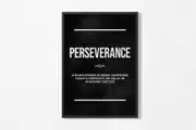[Namly Design] Poster - Perseverance Definition