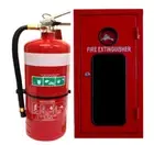 Fire Extinguisher 4.5kg ABE Powder & Fire Extinguisher Metal Cabinet Red 003 key