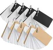TEHAUX Use Memo Cards 8pcs Blank Words Flashcards English Words Memory Cards Students Flashcards Set