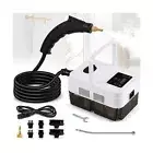 Timing Steam Cleaner Handheld Steamer for Cleaning Grout Tile Car Detailing P...