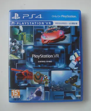 PS4 PlayStation VR Demo 共七款遊戲