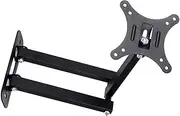 Universal 15kg Adjustable Flat Panel Frame Tv Wall Mount Bracket Support 10 Degrees Tilt for 10-26 Inch LCD Led Monitor