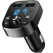 Bluetooth 5.0 Wireless Transmitter Car MP3 Player FM Transmitter Charger Adapter (for: Honda Civic)