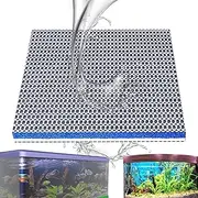 Tuxxjzm Aquarium Filter Media, Filter Cotton for Aquariums, Aquatic Experts Aquarium Filter Silk, Recycled Filter Media, Thick 6D Cotton Media Pad, Adjustable Size, Sponge Filter for Tanks,