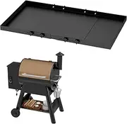 DELSbbq Adjustable Pellet Grill Storage Shelf for Traeger Pro 22 and 575 Series, Grill Bottom Shelf Accessory for Traeger Smoke Grills