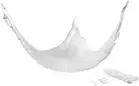 Jumbo Toy Hammock Net Organizer Stuffed Animals Kids 10 Piece Set, White