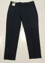 NWT Mens KENNETH COLE Slim Fit Techni-Cole Performance Pants Blue 38 W 29 L