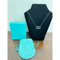 在飛比找蝦皮購物優惠-Tiffany&Co.(蒂芬尼) 1837系列 雙環刻字墜飾