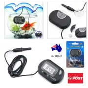 Digital Aquarium Thermometer LCD Fish Tank Marine Terrarium Reptile Frog Gauge