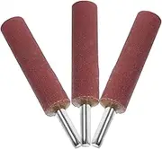 Rotary Tool Accessories 3 Pack Sandpaper Drum Grinding Heads for Cylinder Head Porting Sanding