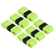 6Pcs Tennis Racket Grip Tape PU 43.3" Non-Slip Absorb Sweat Light Green