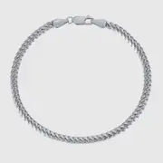 Mens 5mm Cuban Link Bracelet 316L Stainless Steel Silver Chain Miami Curb