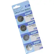 4x HQRP Coin Battery for LifeTrak Brite R450, Zone 410, Core C200 Smart Monitor