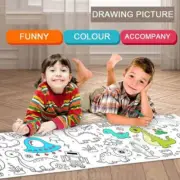 Children's Drawing Roll, DIY Sticky Color Filling Paper Early Educational Toys