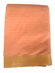 Krishna Maheshwari Cotton Silk Saree Rose Pink (SARI4)