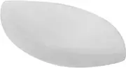 SOLUSTRE Leaf Shape Crystal Bowl Hand Carved Gemstone Holder Charging Plate Gypsum Jewelry Dish Stone Rock Display Home Storage Earring Trinket Ring Tray
