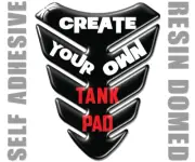 Create your own design, Resin Domed Cruiser Tank Pad