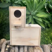 Parrot nest box medium L shape
