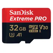 Sandisk Extreme Pro 4K 32GB 100MB/s Micro SDHC Card (SDSQXCG-032G-GN6MA)