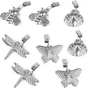 8 Pack Tablecloth Weights with Metal Table Clip Clamps for Outdoor Garden Party Picnic Table Covers