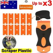 Scraper Plastic Razor Blades Paint Glue Remove Adhesive Scraper Blade Tools