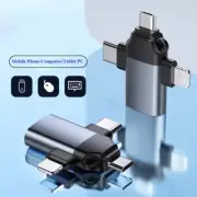 3-In-1 OTG Converter Adapters Multi-function Card Reader For Android/Type-C/USB