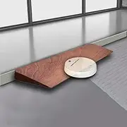 MAEEHDNKM 1" Rise Wood Threshold Ramp, Mobility Wheelchair Ramp, Portable Lightweight Curb Ramps, Indoor Outdoor Steps Ramp for Doorway Scooter Walkers(70x8x1.5 cm (27.5"x3"x3/5")