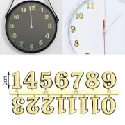 DIY Clock Numbers Roman Numerals Quartz Needle Wall Clocks Replacement Parts New