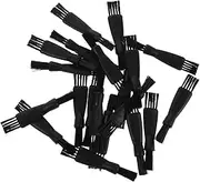 20 Pcs Electric Shaver Cleaning Brushes Double Ended Razor Brush for Hair Clippers and Grooming Tools Durable Compact Design for Residue Removal